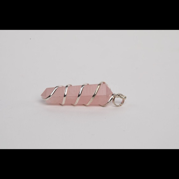 Rose Quartz pendant - Picture 1 of 2